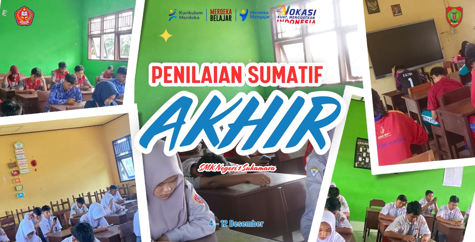 Penilaian Sumatif Akhir SMK Negeri 1 Sukamara Tahun 2025