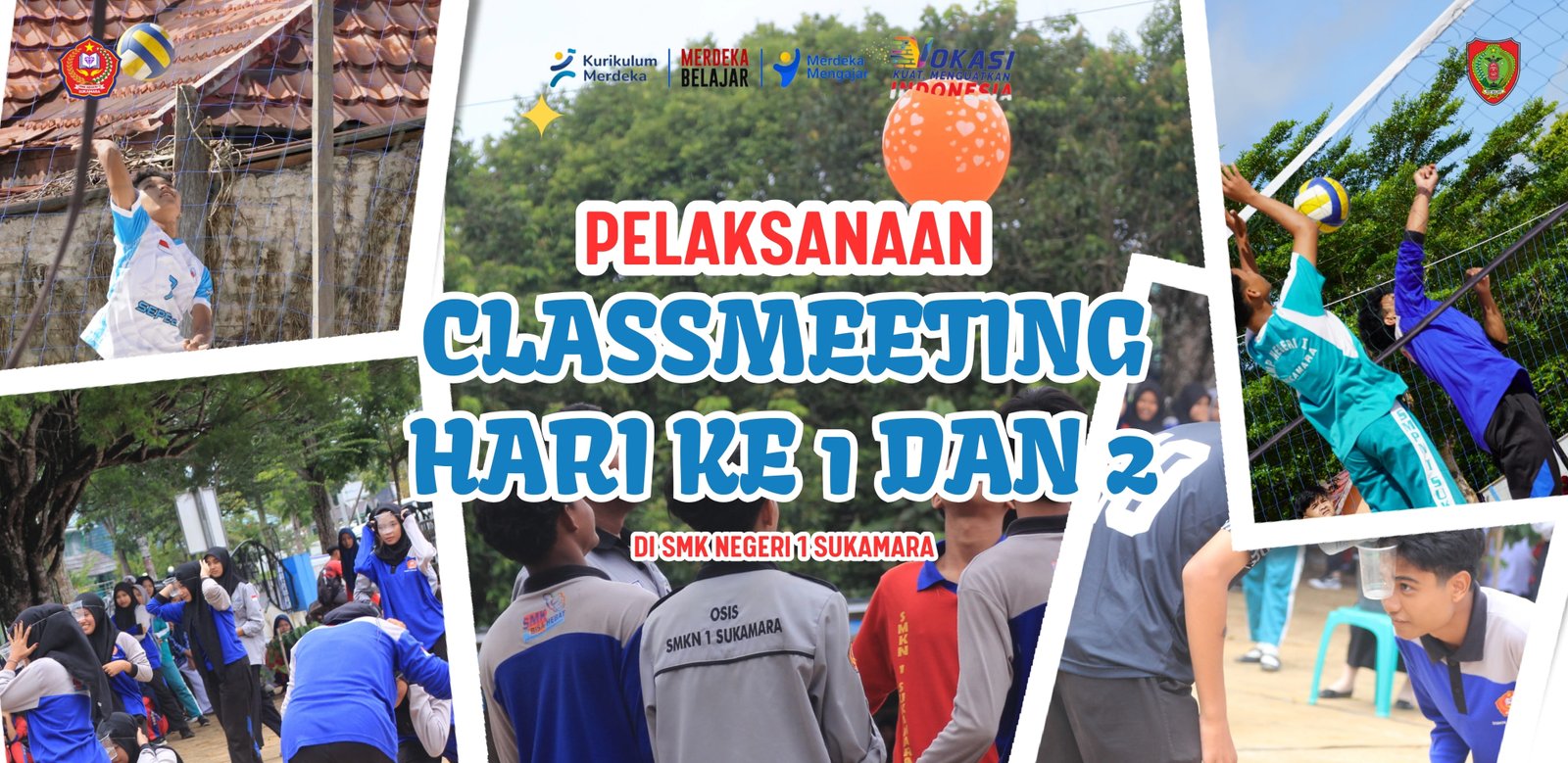 Pelaksanaan Classmeeting di SMK Negeri 1 Sukamara 2025
