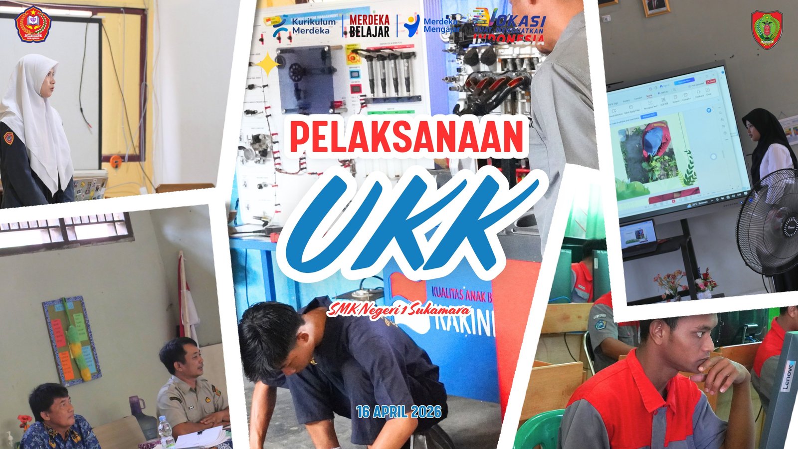 Pelaksanaan Uji Kompetensi Keahlian (UKK) Di Smk Negri 1 Sukamara